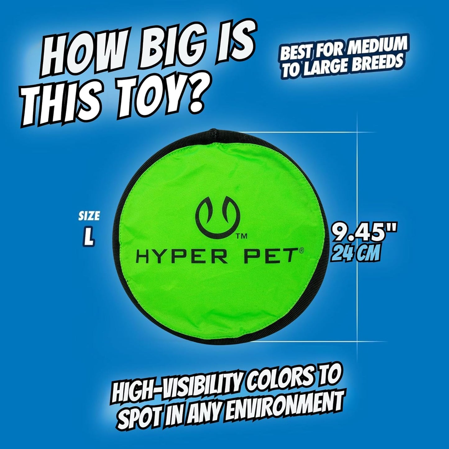 Flippy Flopper Flying Disc Soft Dog Toy 9 Inch, Floats, 5 Pack | Safe on Teeth for All Breeds, Stays on the Water Surface for Pool and Lake Fetch Games, Colors May Vary with Every Order