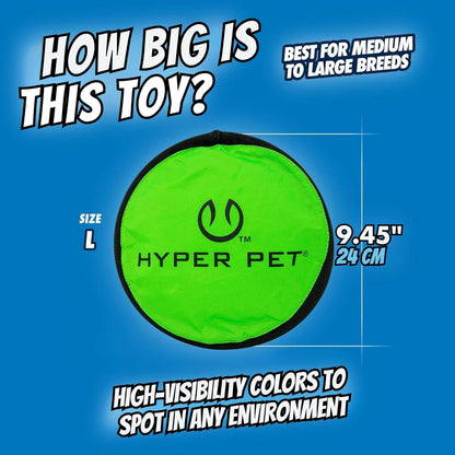 Flippy Flopper Flying Disc Soft Dog Toy 9 Inch, Floats, 5 Pack | Safe on Teeth for All Breeds, Stays on the Water Surface for Pool and Lake Fetch Games, Colors May Vary with Every Order