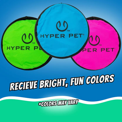 Flippy Flopper Flying Disc Soft Dog Toy 9 Inch, Floats, 5 Pack | Safe on Teeth for All Breeds, Stays on the Water Surface for Pool and Lake Fetch Games, Colors May Vary with Every Order