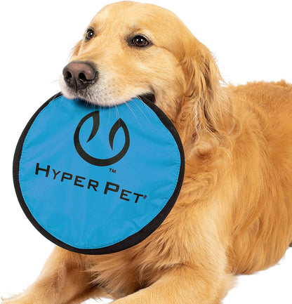 Flippy Flopper Flying Disc Soft Dog Toy 9 Inch, Floats, 5 Pack | Safe on Teeth for All Breeds, Stays on the Water Surface for Pool and Lake Fetch Games, Colors May Vary with Every Order