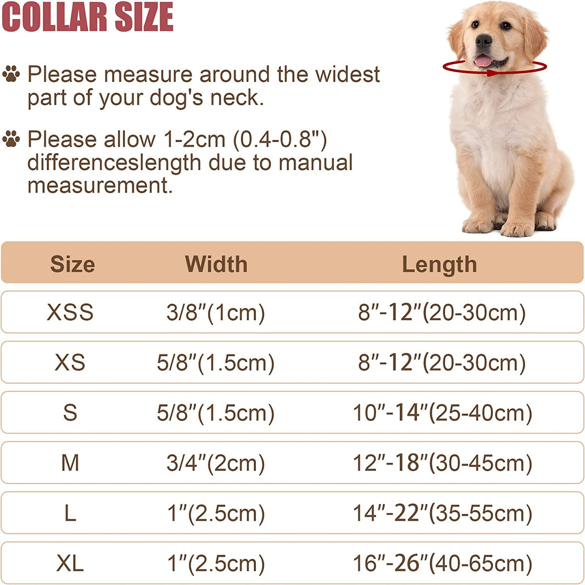 Reflective Dog Collar with Buckle Adjustable Safety Nylon Collars for Small Medium Large Dogs, Black S | Breathable, No Chafing on Walks and Outdoor Hikes, Metal D-Ring, Night Safety