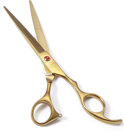 Professional Dog Grooming Scissors Set, 7 Inch/8 Inch Pet Grooming Scissors Chunkers Shears for Dog, Curved Dog Grooming Scissors, Thinning Shears for Dog with Grooming Comb | Pet Grooming Chunkers Shears for Dog, Curved Dog Grooming Scissors, Thinning Sh