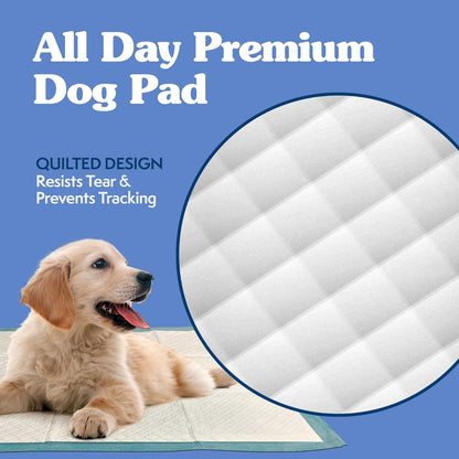 XL Pee Pads for Dogs, Leak Proof Dog Pads, 28X30, 100 Count | Dog Training Pads, Puppy Potty Training, Housebreaking, Disposable Pee Pads, Floor Protection, Indoor Potty, Puppy Essentials